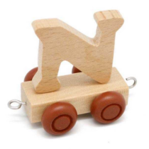 Kaper Kidz Name Train Carriage Letter N