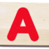 everearth bamboo letter a