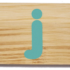 Everearth Name Train Bamboo Letter J Lowercase