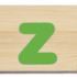 Everearth Name Train Bamboo Letter Z Lowercase