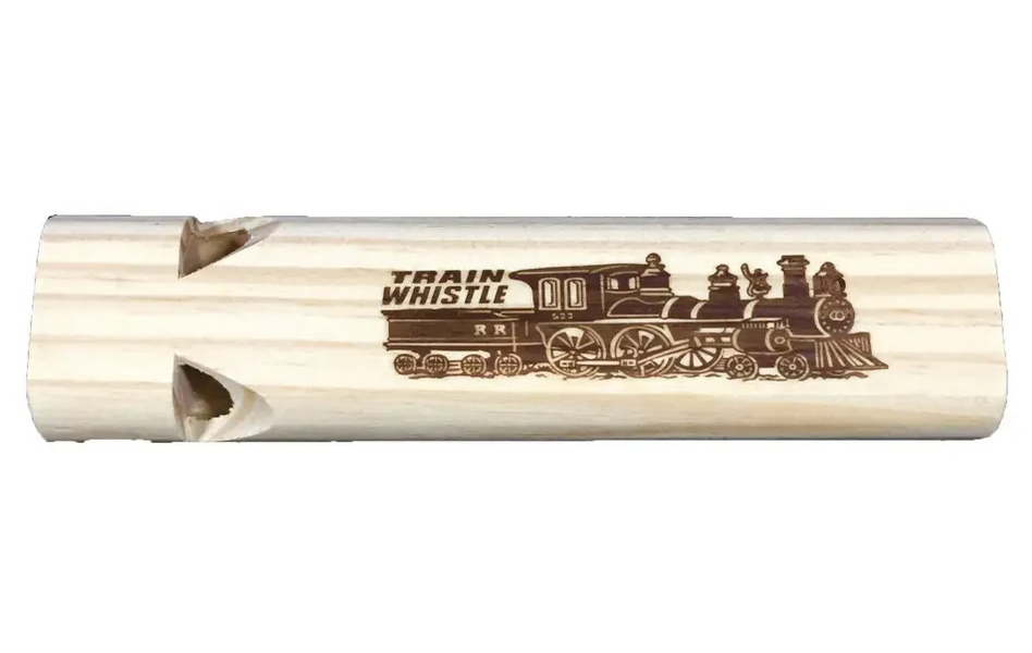 Wooden Toy Train Whistle
