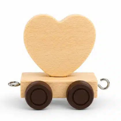 Heart Name Train Carriage